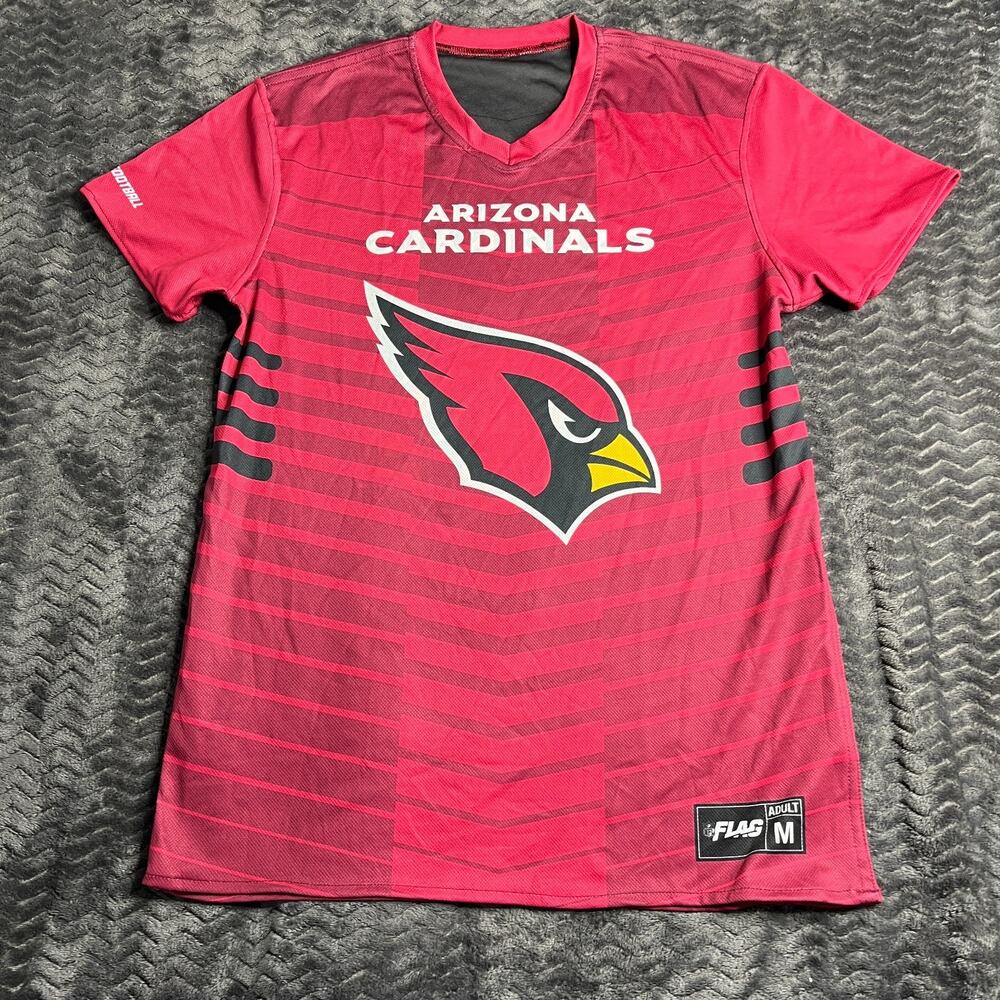 NFL Flag Football reversible Jersey Arizona Cardinals Red/Black Size M